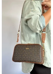 Just Polo Vegan Leather Premium Product Multi-Compartment Women's Shoulder Bag 4023 0504