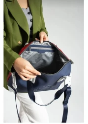 Just Polo Cream-Tan Women's Hand and Shoulder Bag - Large Size 6011