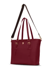 U.S. Polo Assn. Claret Red Women's Shoulder Bag Us25581