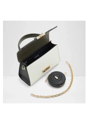 Aldo Youra - Faux Leather Khaki Women's Crossbody Bag