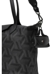 U.S. Polo Assn. حقيبة كتف نسائية سوداء Us25521