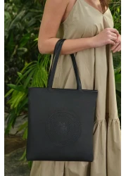 U.S. Polo Assn. Us3029 Model Classic Black-Black Women's Shoulder Bag - Online Exclusive