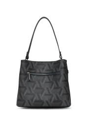 U.S. Polo Assn. Black Women's Shoulder Bag Us25516