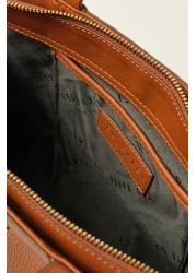 Ted Baker حقيبة تسوق كبيرة من الجلد من Tan Floter مع محفظة داخلية 24FW904