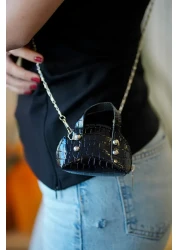 torime Mini Crossbody Bag with Stones