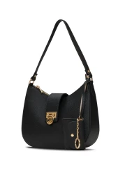 U.S. Polo Assn. Black Women's Shoulder Bag Us25546
