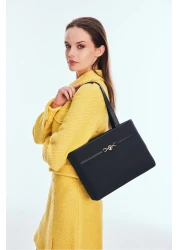 U.S. Polo Assn. Us25233 Model Black Women's Shoulder Bag