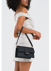 U.S. Polo Assn. Us25132 Model Black Women's Shoulder Bag