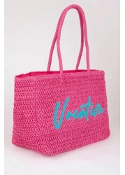 Defacto حقيبة كتف نسائية من القش - B9076axns