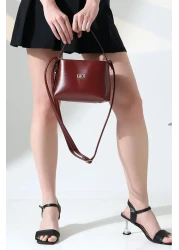 Moda Lime Women's Mini Box Strap Hand and Shoulder Bag