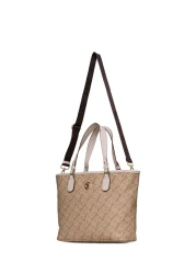 U.S. Polo Assn. حقيبة كتف نسائية بيج Us24106