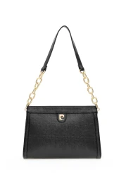 Pierre Cardin Women's Black Shoulder Bag 05Po24K1982