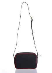 U.S. Polo Assn. حقيبة كتف نسائية باللونين الأزرق الداكن والأحمر والأبيض - US21812 على الإنترنت حصريًا