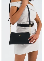 U.S. Polo Assn. Black Women's Shoulder Bag Us25134