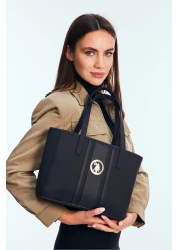 U.S. Polo Assn. Us8029 Model Black Women's Shoulder Bag - Online Exclusive