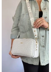 Just Polo Women's 5 Compartment Adjustable Long Strap Shoulder Bag Messenger Bag