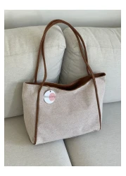 BAGLOVİS Soft Leather Large Size Women's Bag