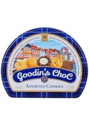 GODINN CHOC ASSORTED BUTTER COOKIES 108g