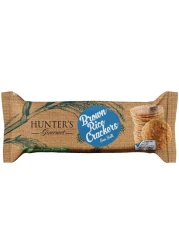 هانترز جورميه بسكويت الأرز البني بنكهة ملح البحر، 100 غرام