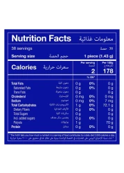 منتوس وايت علكة خالية من السكر بنكهة النعناع الحلو، 54 غرام