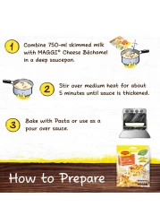 Nestle Maggi Cheesy Bechamel Cooking Mix 80g Pack of 10