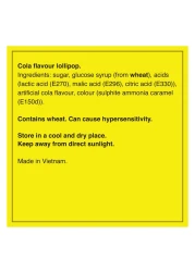 Chupa Chups Cola Flavoured Melody Pops Lollipops, 15g