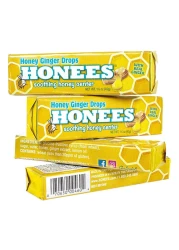 Honees Honey Ginger Candy Cough Drops 45g
