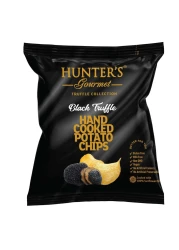 Hunter's Gourmet Black Truffle Hand Cooked Potato Chips, 40g
