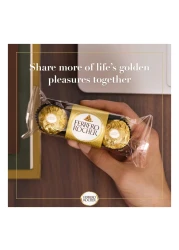 فيريرو روشيه شوكولاته بالحليب والبندق الفاخر، حزمة من 3، 37.5 غرام