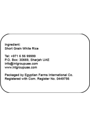 Egyptian Farms Egyptian Rice, 5kg Pack of 2