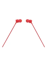 JBL Tune 110 Headphones Wired In-Ear Deep And Powerful Pure Bass Sound Red