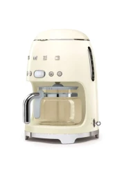 Smeg 50's Style Drip Filter Coffee Machine DCF02CRUK Cream 1050W