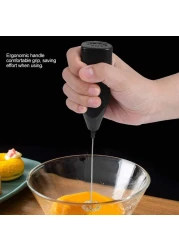 Electric Handheld Milk Frother &amp; Coffee Beater &ndash; Wand Mixer for Latte, Hot Milk, Coffee, and Eggs Multi-Functional Hand Blender for Frothing, Mixing, and Beating
