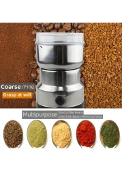 Kitchen Blender Grinding Machine Electric Grinder for coffee, pepper, and spices Electric Spice Mill Grain Mill The Coffee Bean.