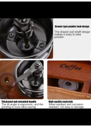 Coffee Grinder - Manual Bean Grinder Household Mini Retro Style Coffee Milling Machine Kitchen Accessories