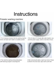 Radiotronics 12 Pack Washing Machine Cleaner Descaler - Heavy-Duty Deep Clean and Deodorize, Laundry Supplies For HE Front Loader & Top Load Washer