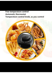 3 Litre Deep Fat Fryer Stainless Steel Deep Fryer, Temperature Controls Detachable Basket Easy Clean Ergonomic Cool Touch Handle for Home, Commercial Restaurant 2500W