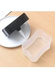 موزع صابون الأطباق بالضغط اليدوي مع صندوق حامل الإسفنج - موزع صابون سائل مضخة المطبخ للاستخدام في الحمام والمطبخ، تخزين مريح للصابون والإسفنج