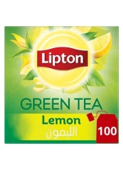 Lipton Green Tea Lemon 100 Tea Bags (1.5 g each)