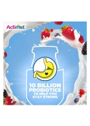 Actimel Mixed Berries Drinkable Yoghurt 93ml Pack of 4