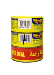 ريو ماري لحم تونة خفيف في زيت عباد الشمس 160 غرام حزمة من 3