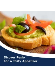 Barilla Pesto Genovese Pasta Sauce with Fresh Italian Basil 190g