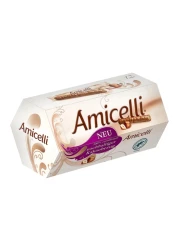 Amicelli Hazelnut Creme Filling Milk Chocolate Wafer Rolls, 150g