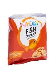 فانداي مقرمشات بسكويت على شكل سمكة بالجبن 36 غرام