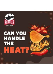 برينجلز رقائق شيبس حارة ومتبلة 70 غرام