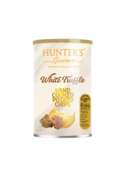 Hunters Gourmet Truffle Collection White Truffle Hand Cooked Potato Chips 150g