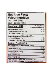 Lucky Me! Pancit Canton Chowmein Noodles Sweet And Spicy Flavour 6 Noodles 60g Pack of 2