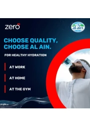 Al Ain Zero Sodium Free Bottled Drinking Water 500ml Pack of 12