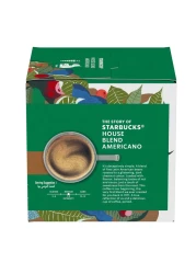 Starbucks Dolce Gusto House Blend Americano Coffee, 102g