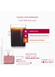Nescafe Dolce Gusto Cafe Americano Coffee Pods, 128g